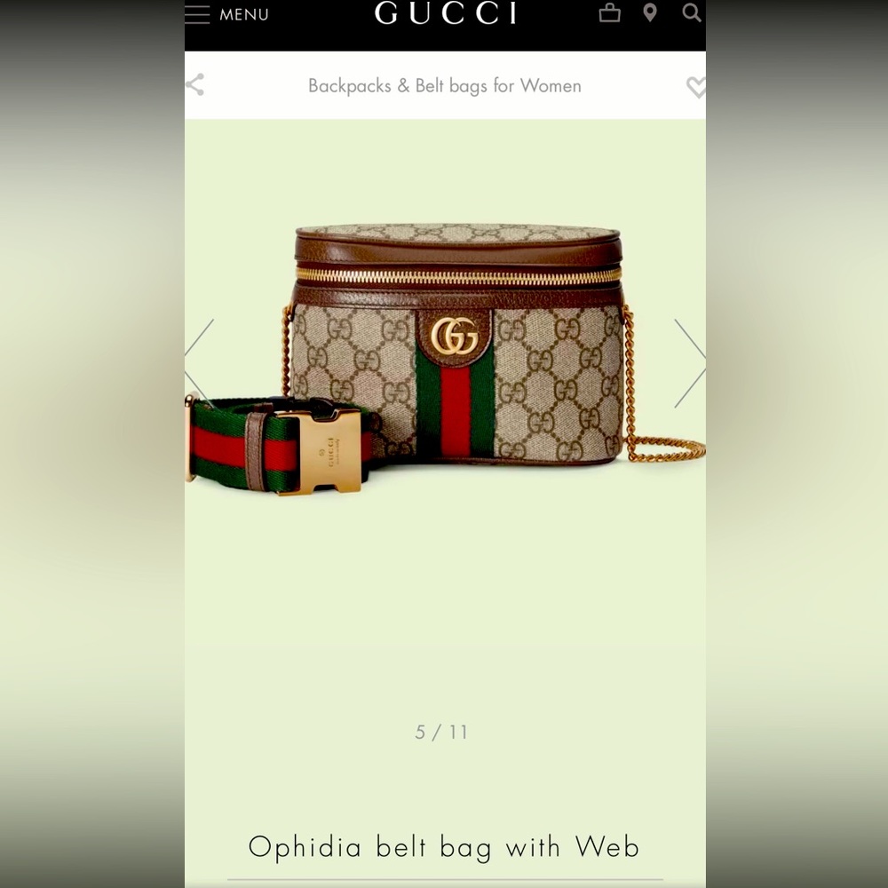GUCCI belt bag